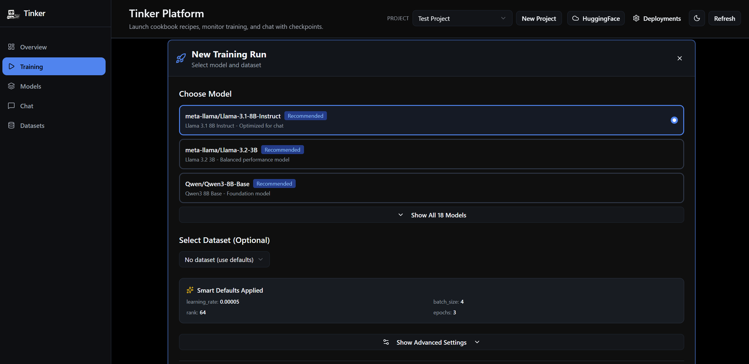 Tinker UI gallery image