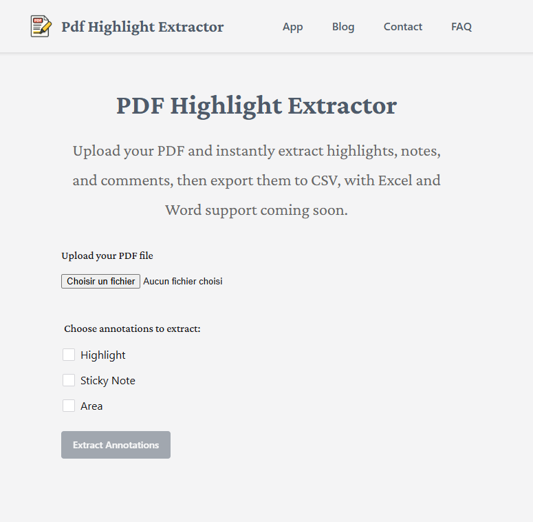 Herramienta de extractor de resaltado PDF - Extraer puntos destacados, notas y comentarios en PDF media 1