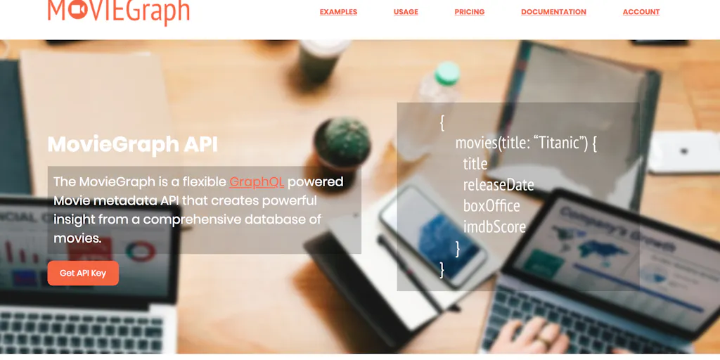 MovieGraph API: A flexible movie API powered by GraphQL | Product Hunt
