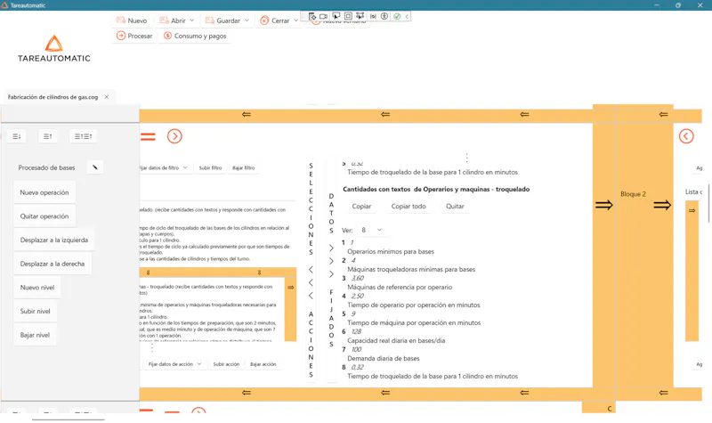 Tareautomatic screenshot 2