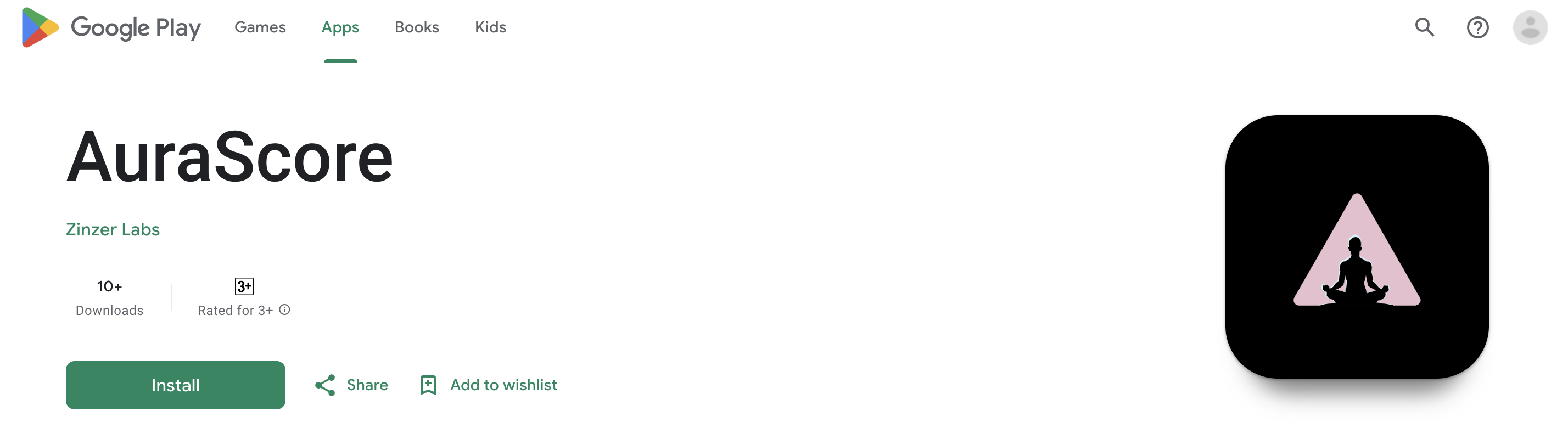 AuraScore - Screenshot 2 showing product features and functionality