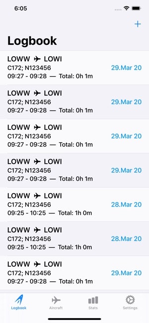 SkyPilot 3 - Flight Logbook  gallery image