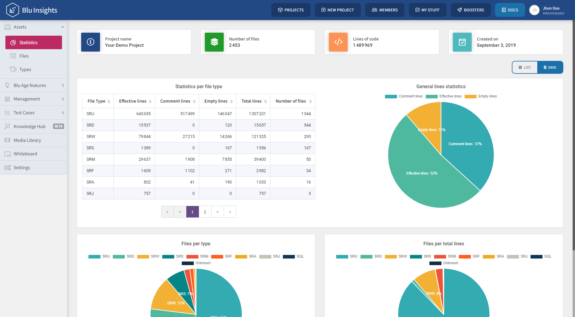 BluInsights gallery image