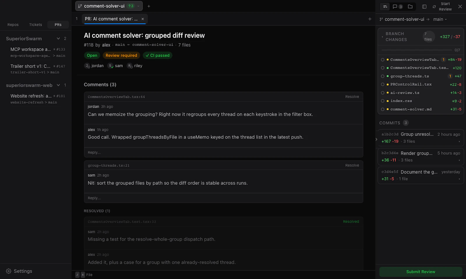SuperiorSwarm screenshot 4