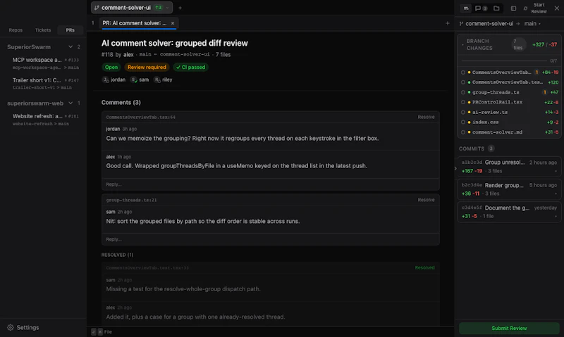SuperiorSwarm screenshot 4