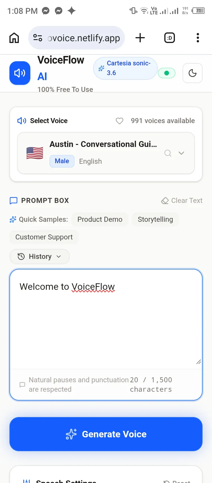 VoiceFlow AI gallery image