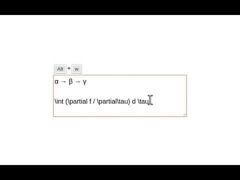 TeX to Unicode gallery image