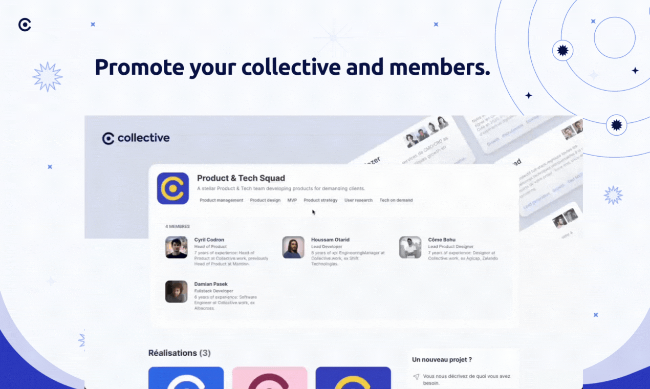 Collective.work - De SAAS-compatibele marktplaats voor teams van freelancers media 4