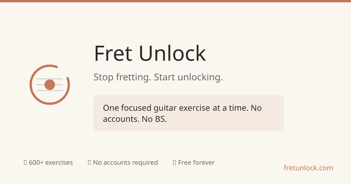 Fret Unlock gallery image