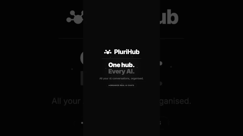 PluriHub screenshot 1 (video preview)
