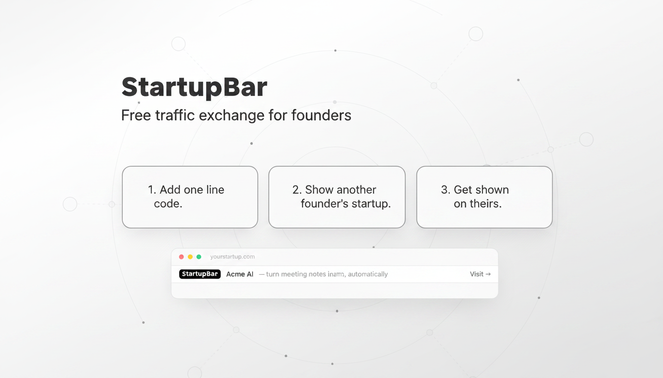 StartupBar gallery image
