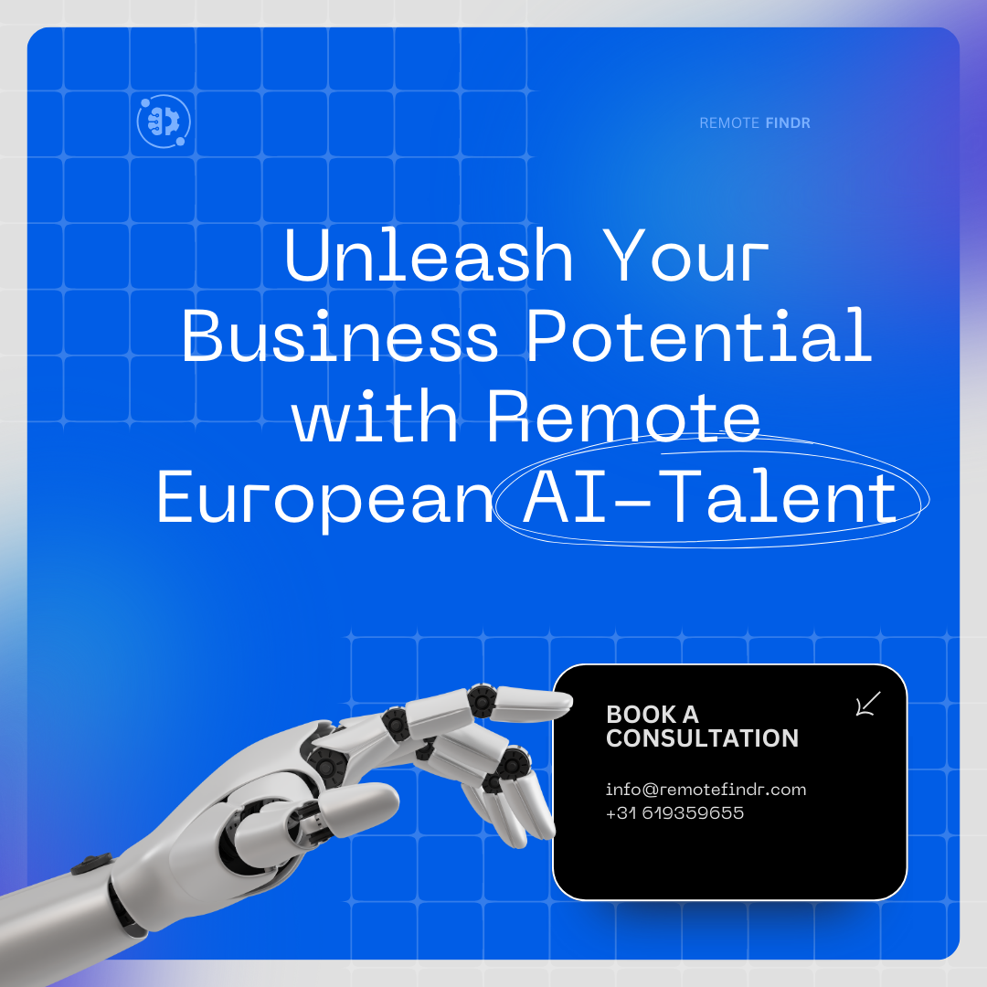 รีโมท remotefindr - Top European AI Talent - สำหรับ บริษัท เทคโนโลยีของสหรัฐอเมริกา media 1