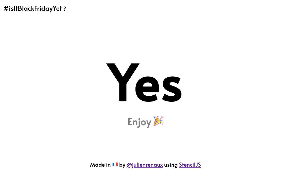 Is It Black Friday Yet ? gallery image