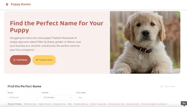 Puppy Name Finder gallery image