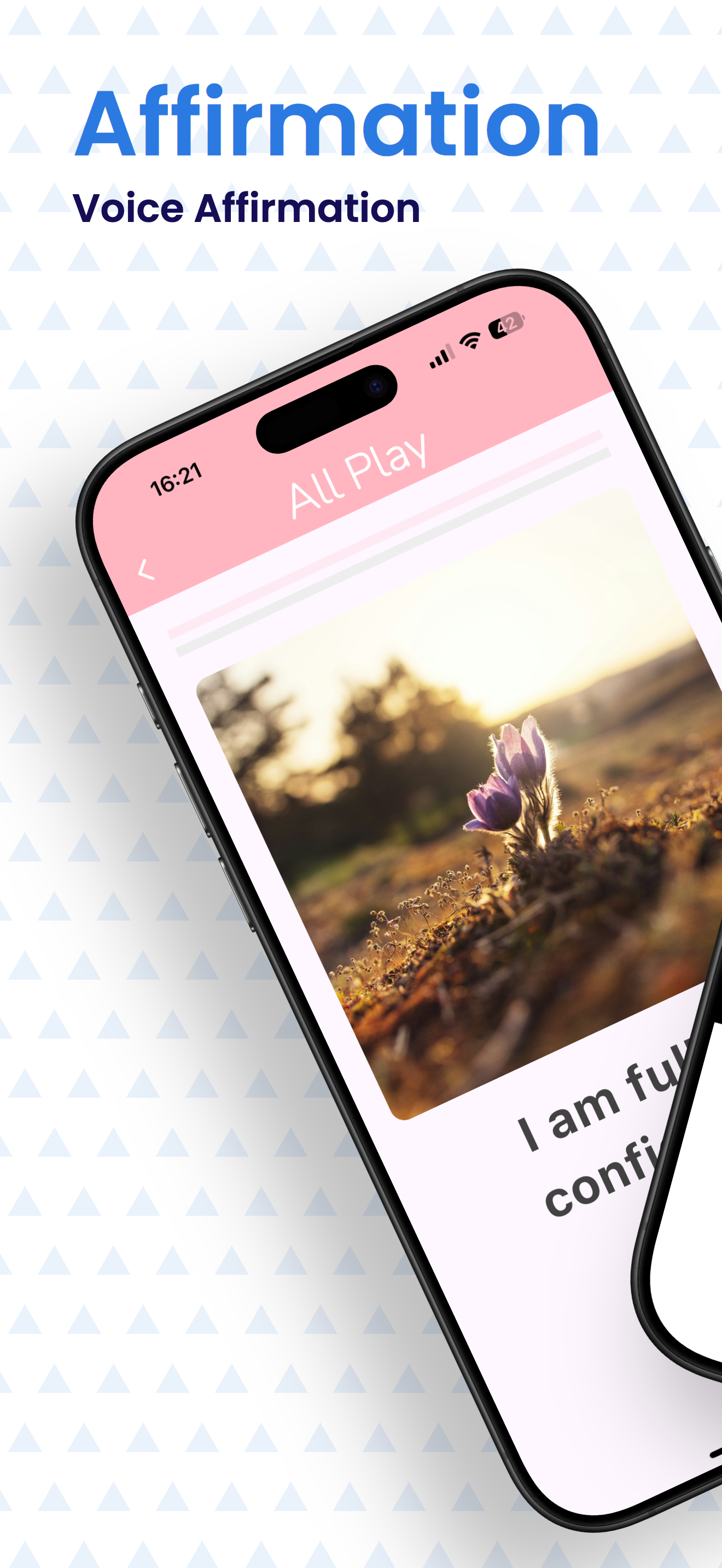 Média Affirma : Affirmation Tracker 1