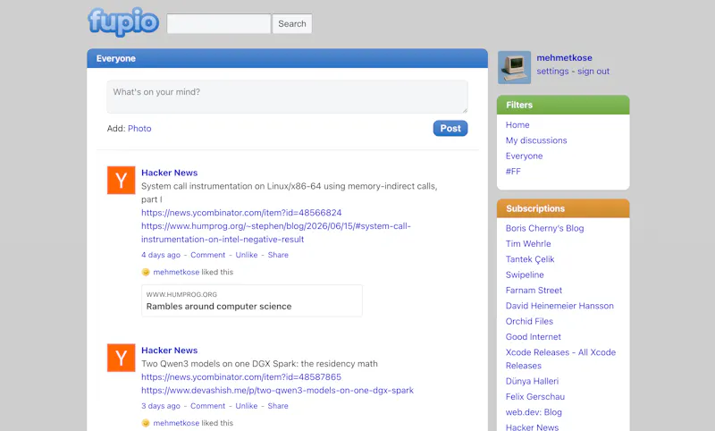 Fupio 2.0 screenshot 1