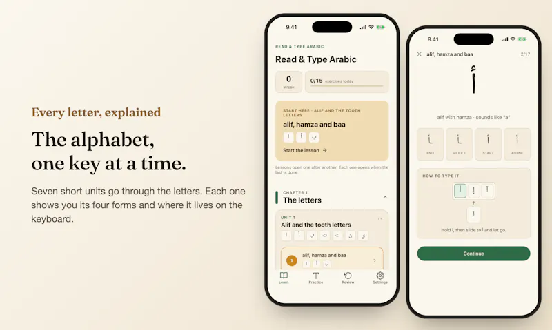 ArabicTyper screenshot 2