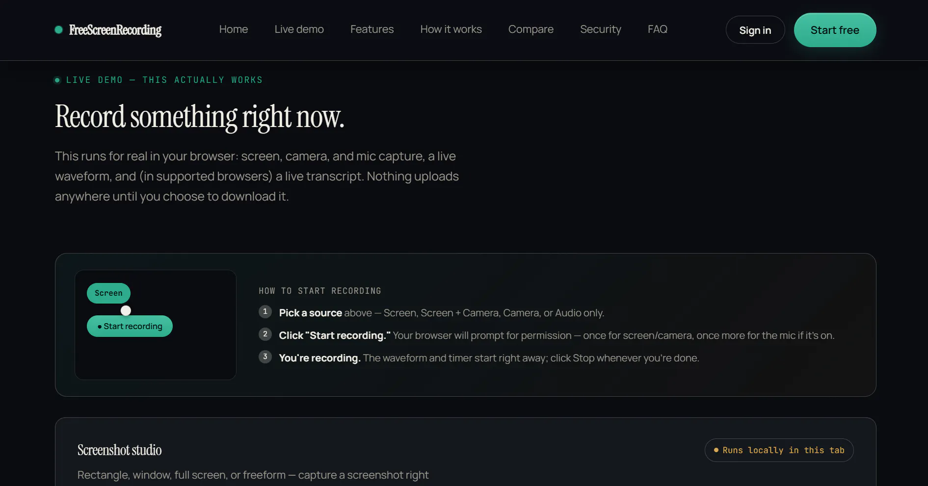 FreeScreenRecording gallery image