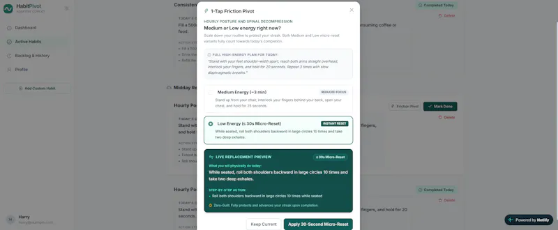 HabitPivot screenshot 6