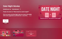 Date Night Movies for Apple TV / tvOS media 2