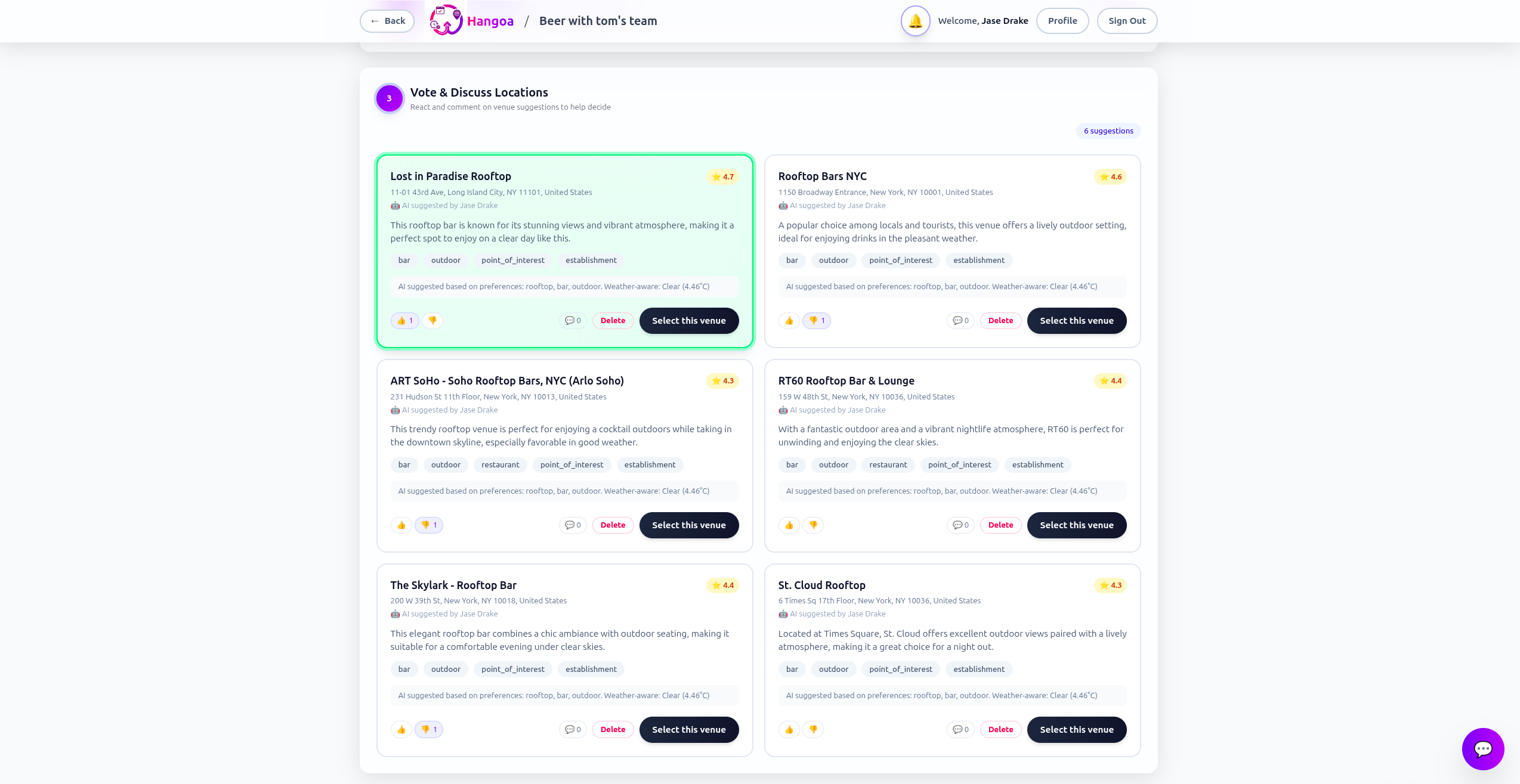 Hangoa - Screenshot 3 showing product features and functionality