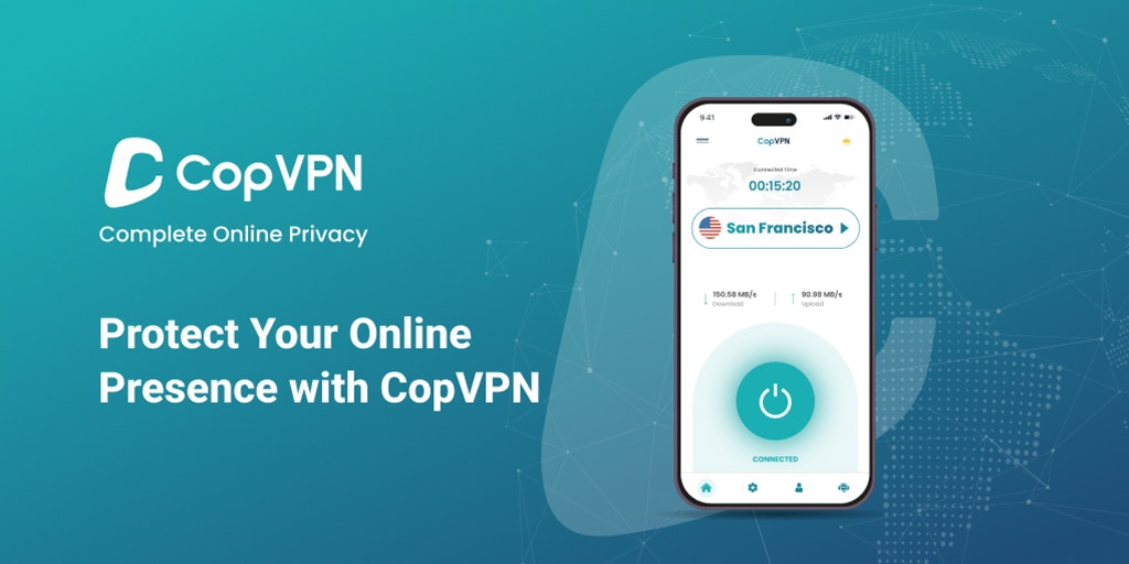 copvpn - แอป VPN ที่รวดเร็วและปลอดภัยสำหรับ Android, iOS, Windows และ MacOS media 3