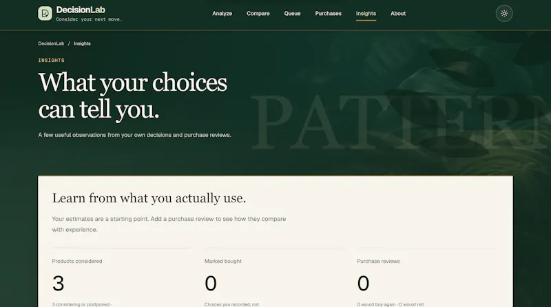 DecisionLab screenshot 6