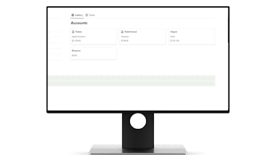 Finance Compass - Notion Trading Journal gallery image