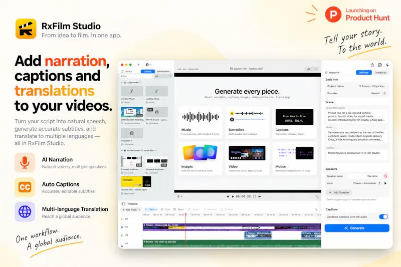 RxFilmStudio screenshot 4
