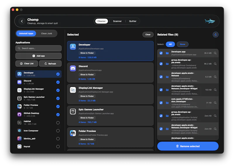 Habitat v0.1 screenshot 2
