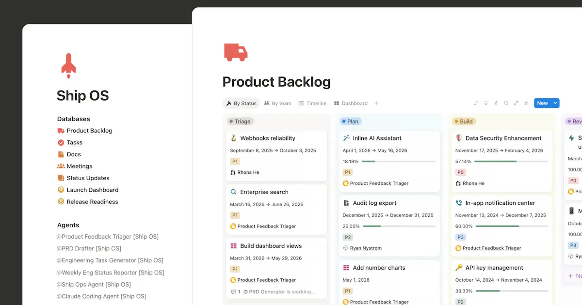 Ship OS by Notion
