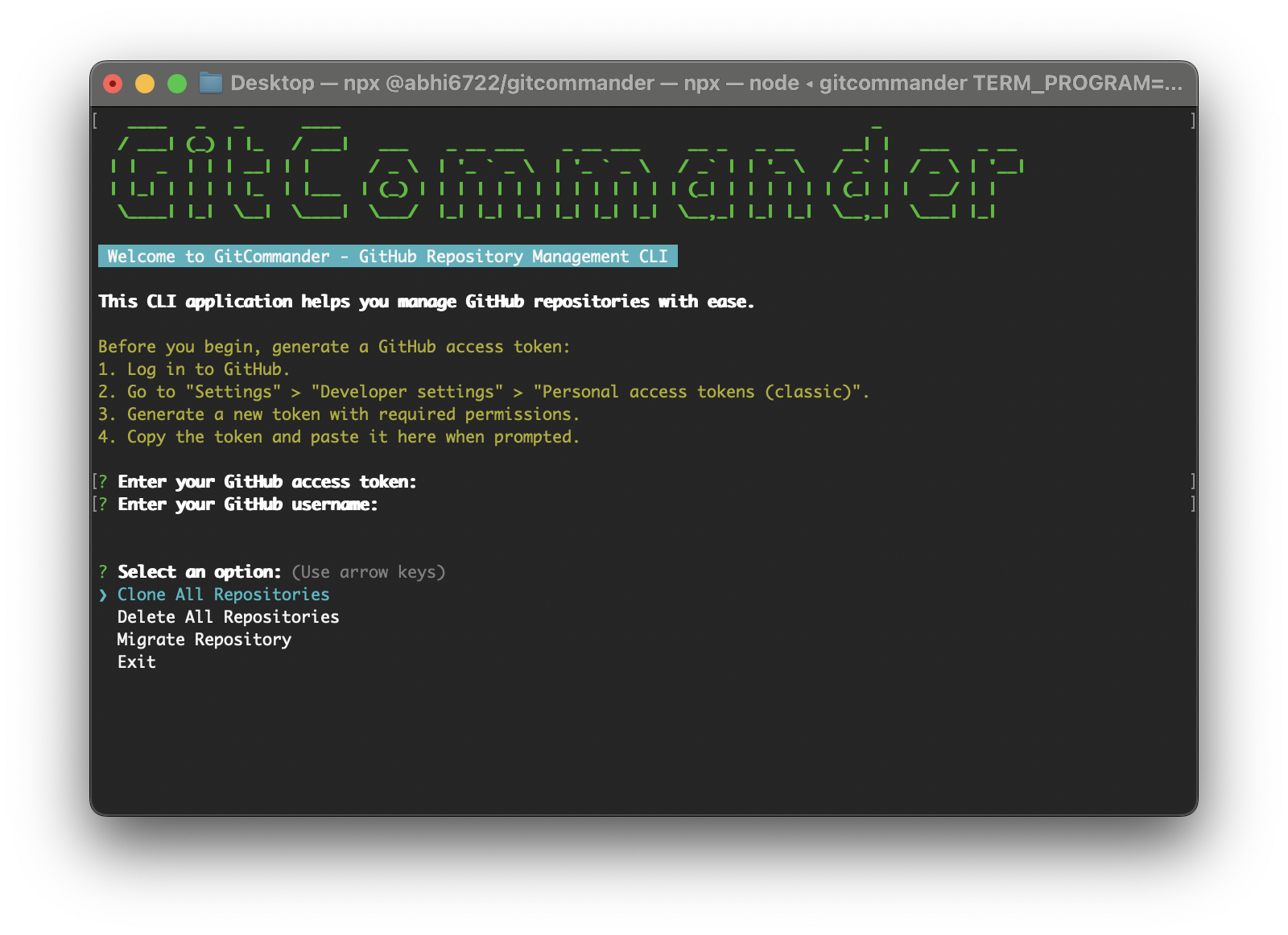 GitCommander