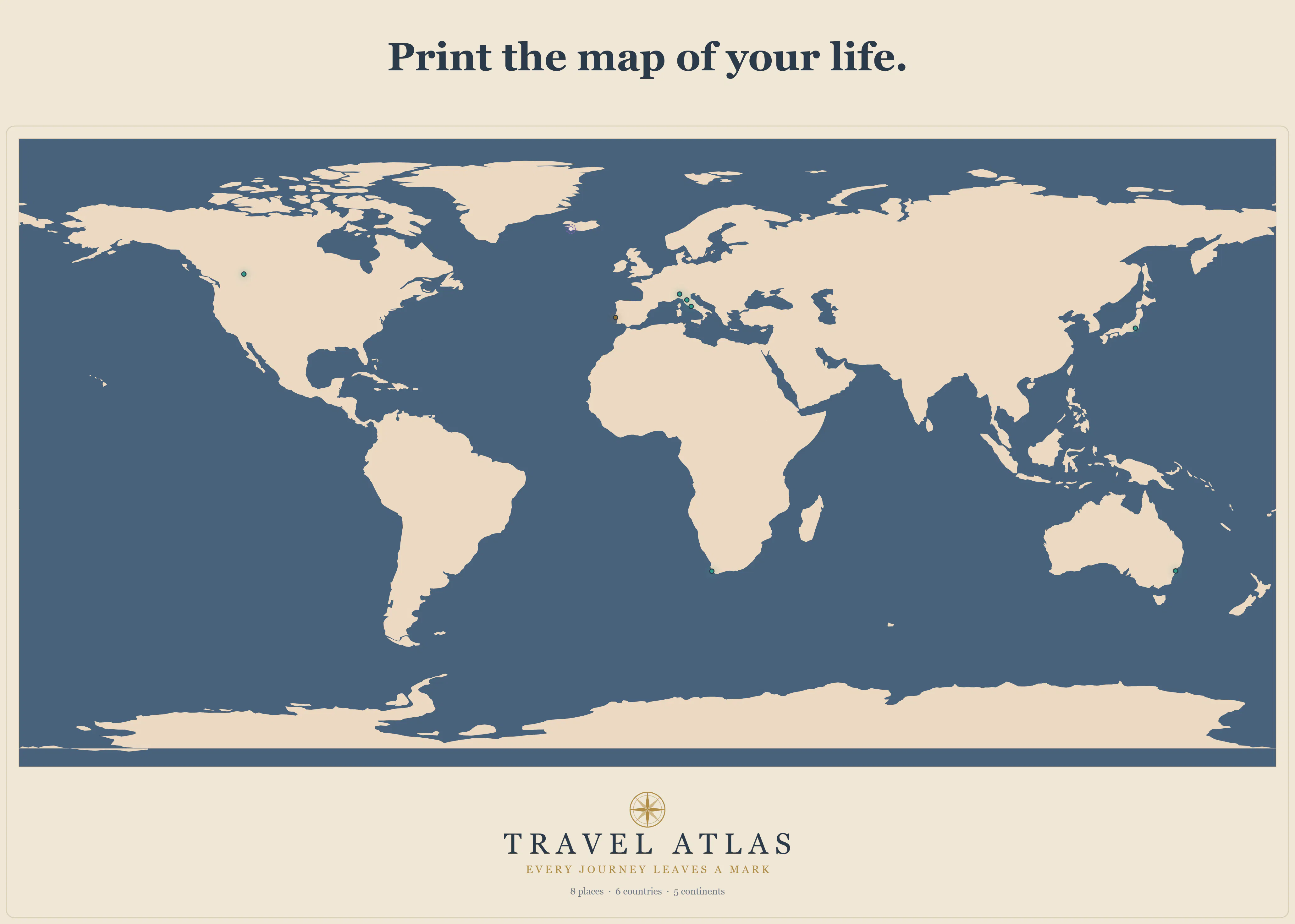 Travel Atlas screenshot