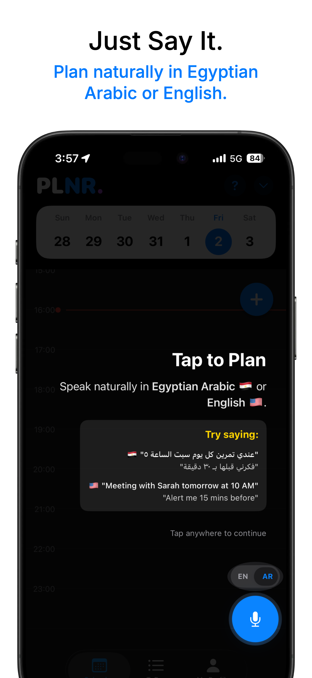 The PLNR App gallery image