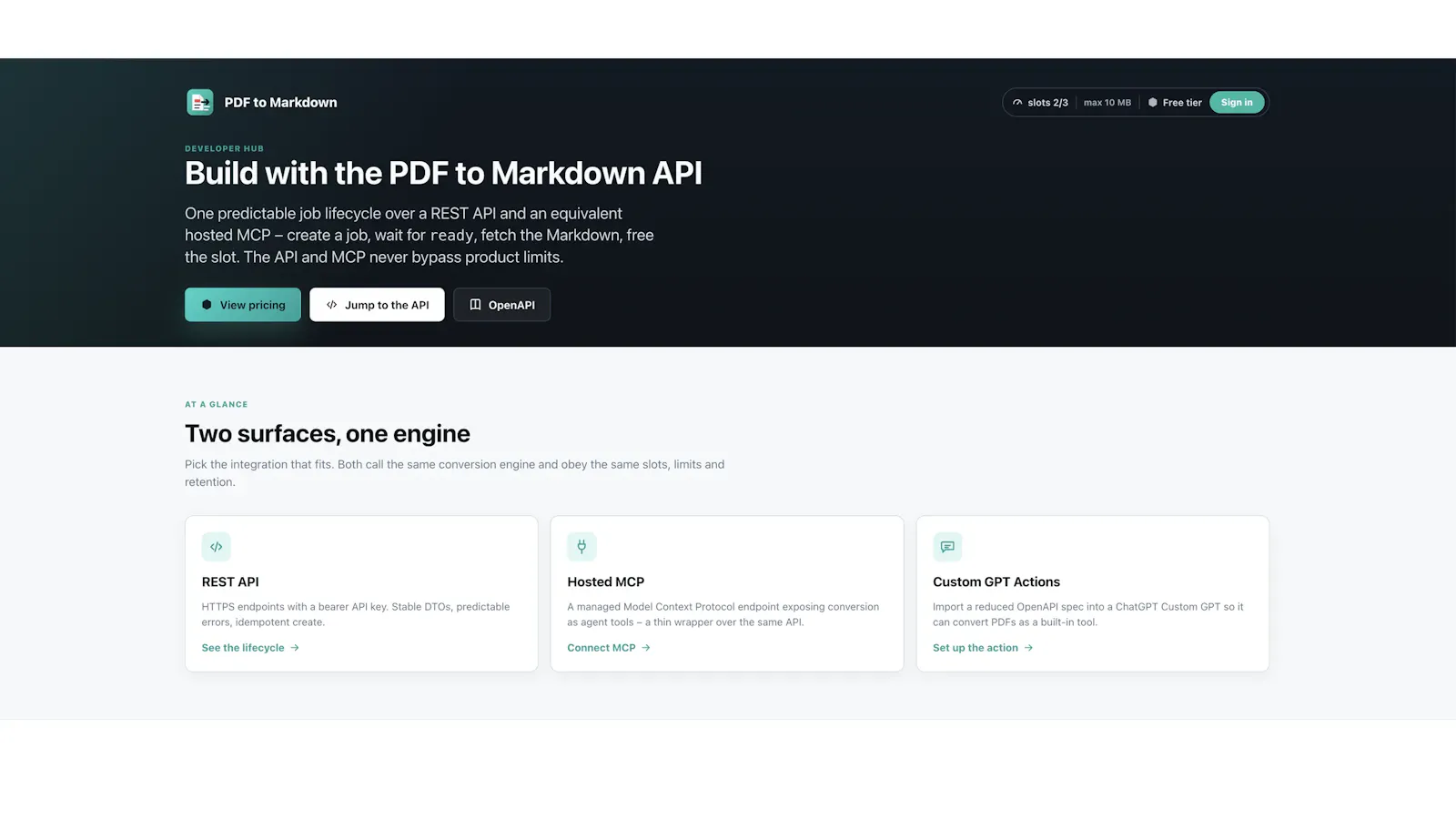 PDF to Markdown screenshot 4
