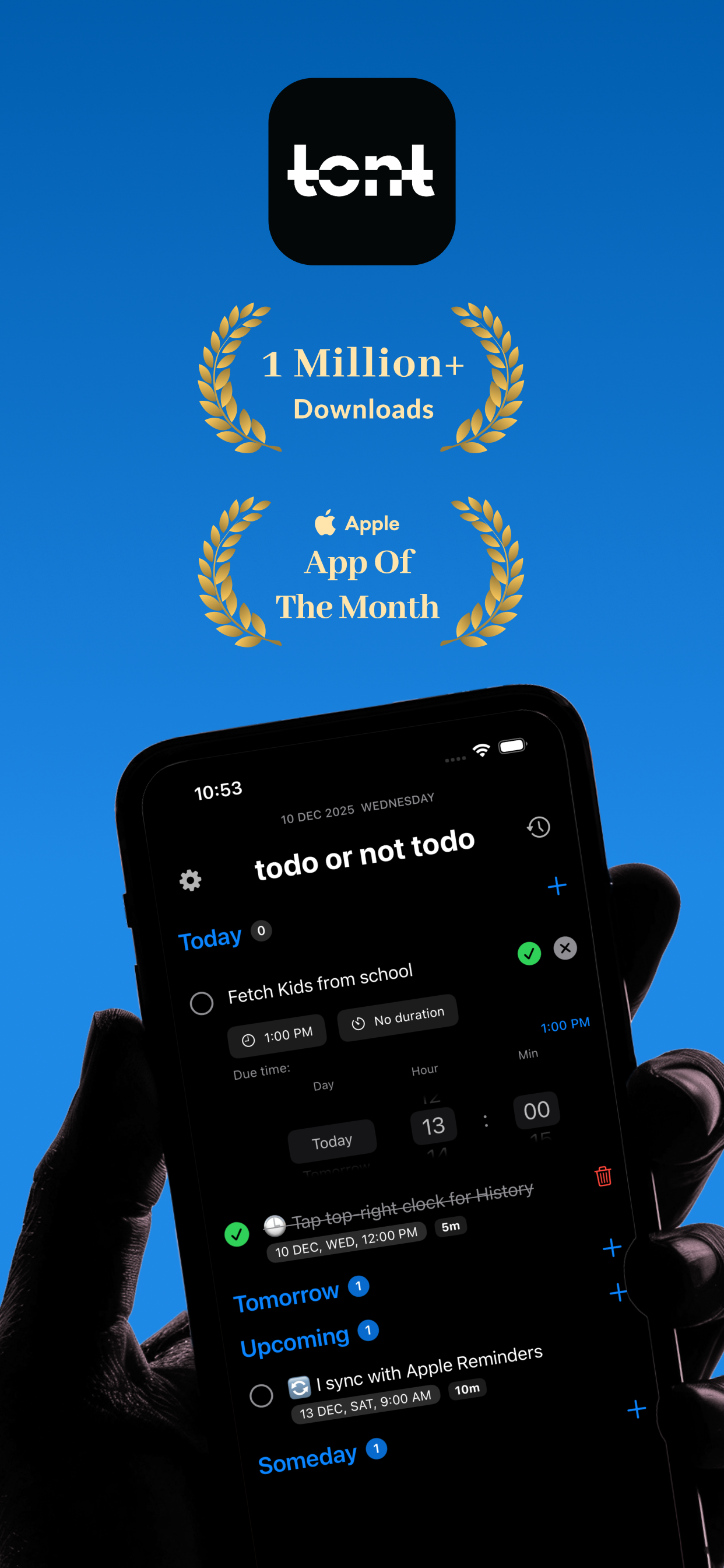 todo or not todo - Task Manager (TONT) gallery image