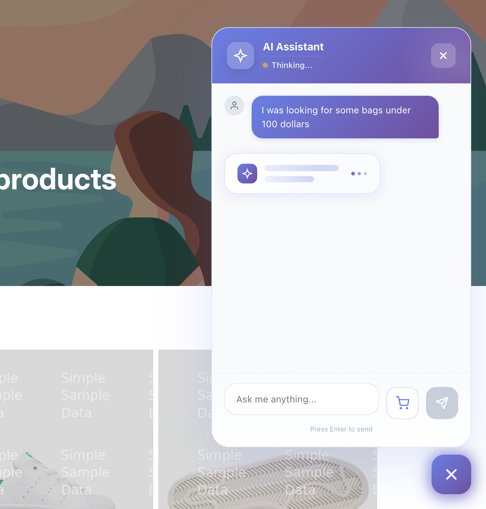 AI Storefront Agent for Shopify gallery image