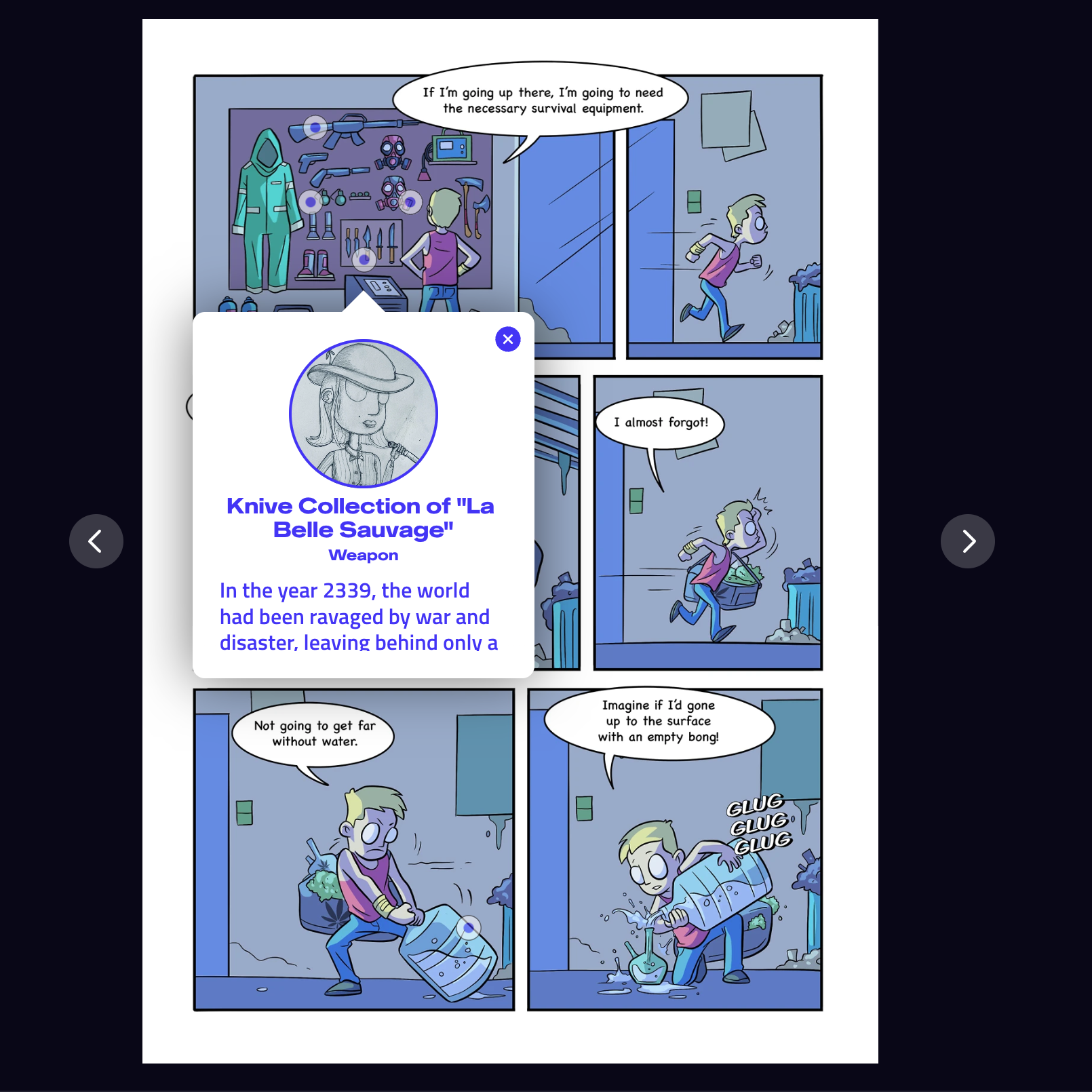 Interactive Comic Reader media 3