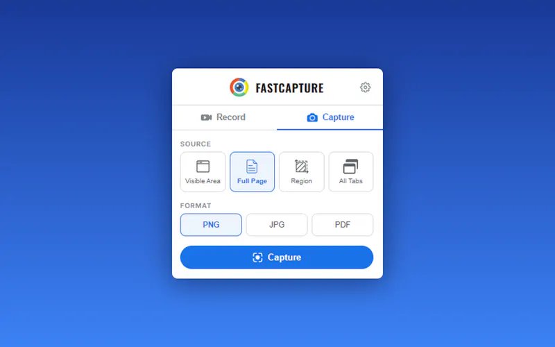 FastCapture screenshot 3