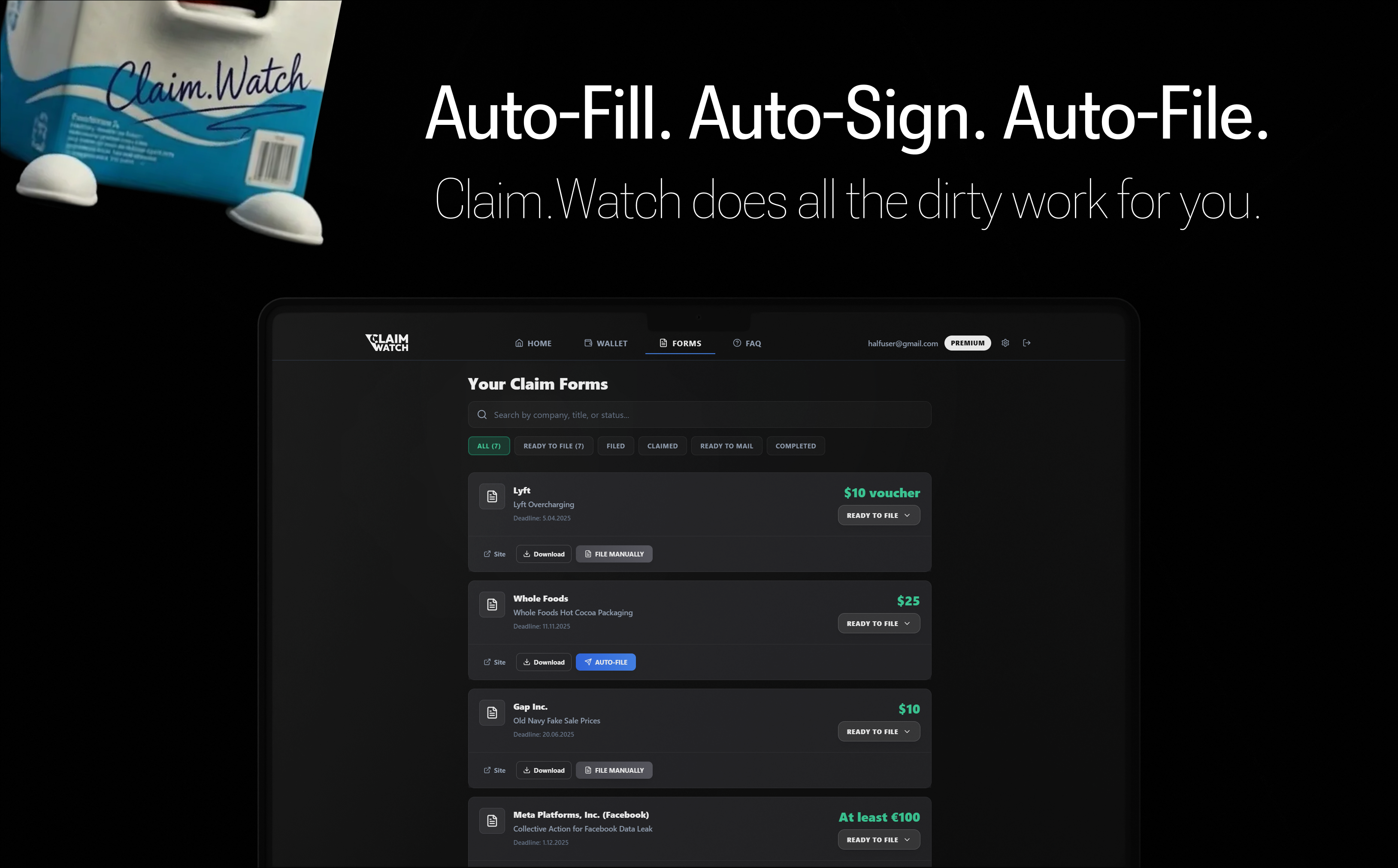 Claim.Watch gallery image