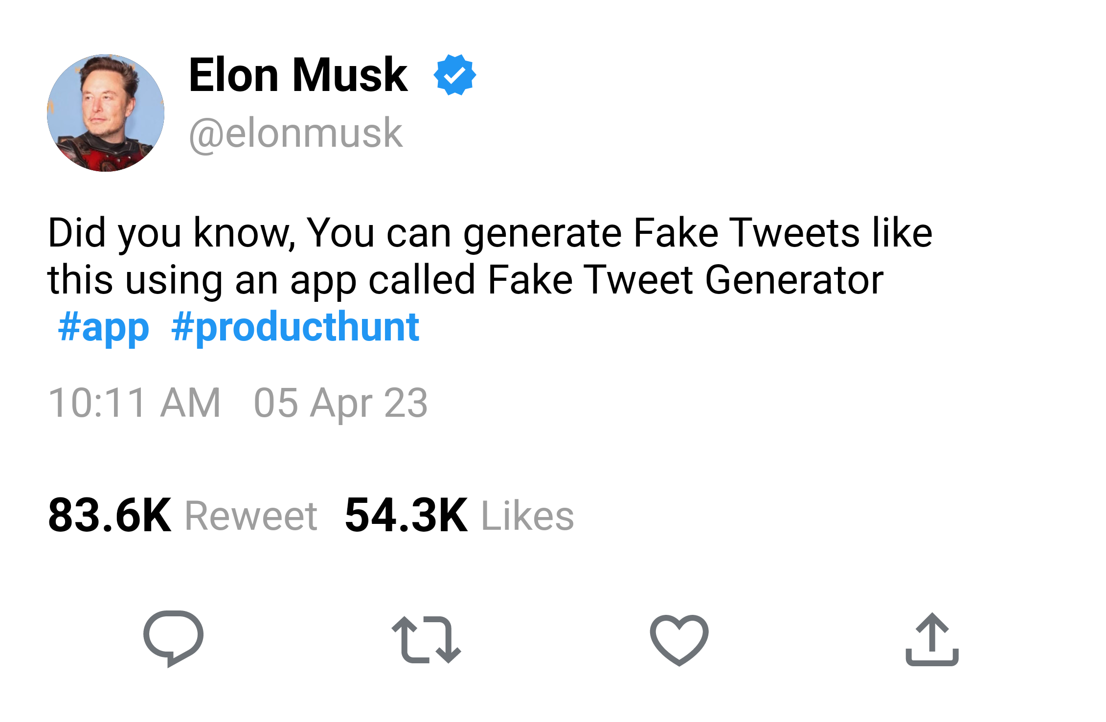 Fake Tweet Generator media 5