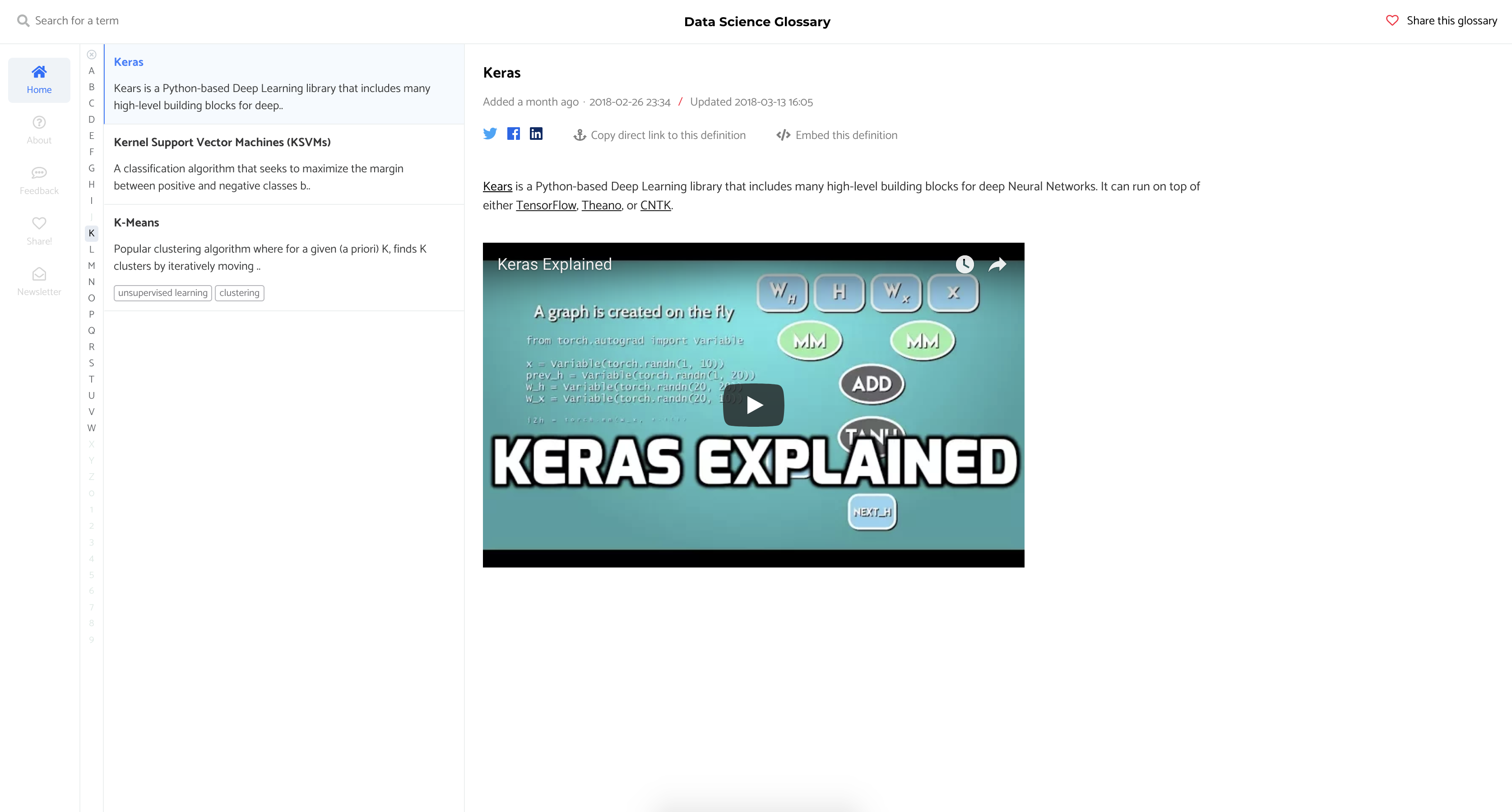 Data Science Glossary gallery image