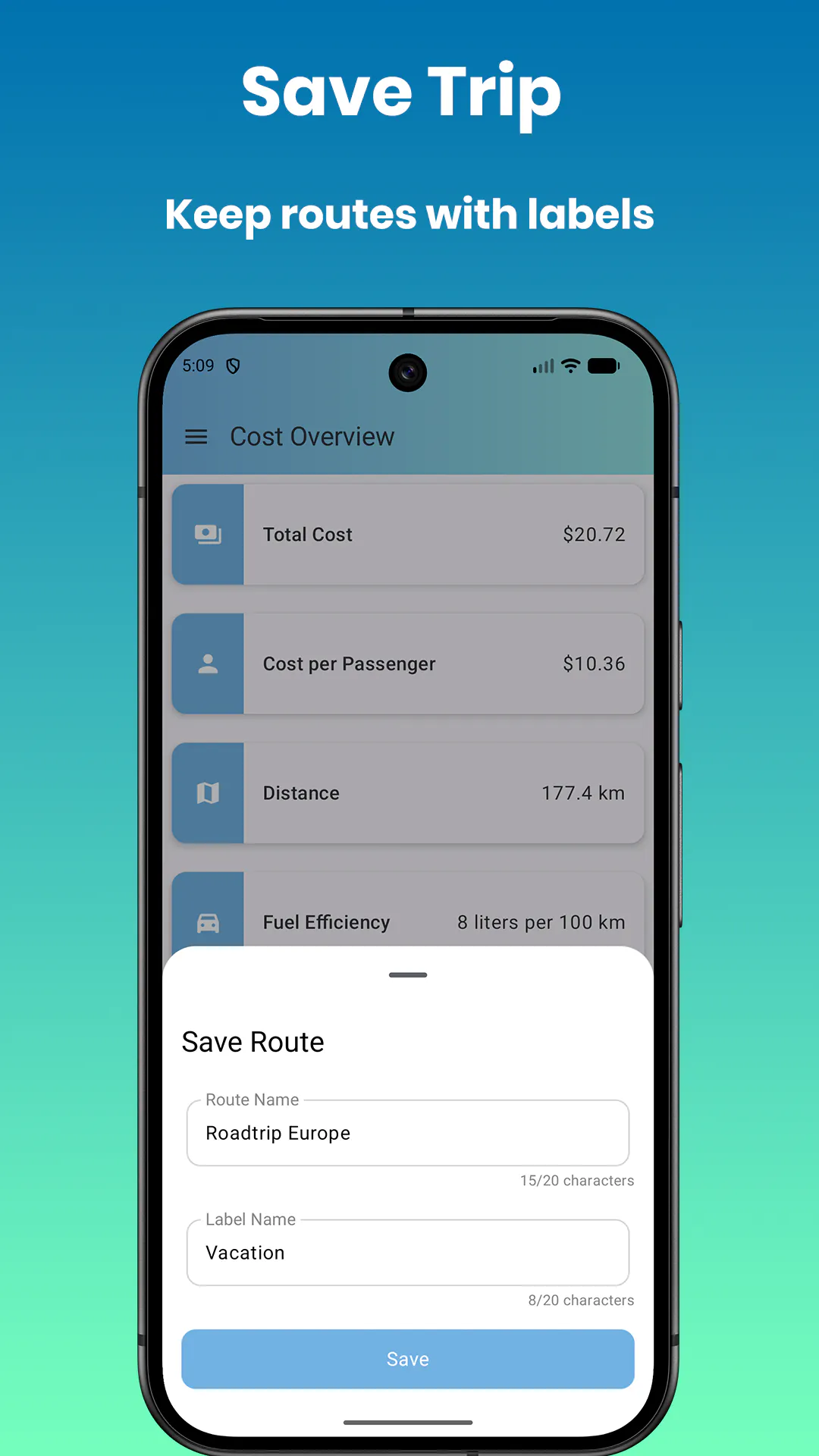 Fuel Tracker gallery image