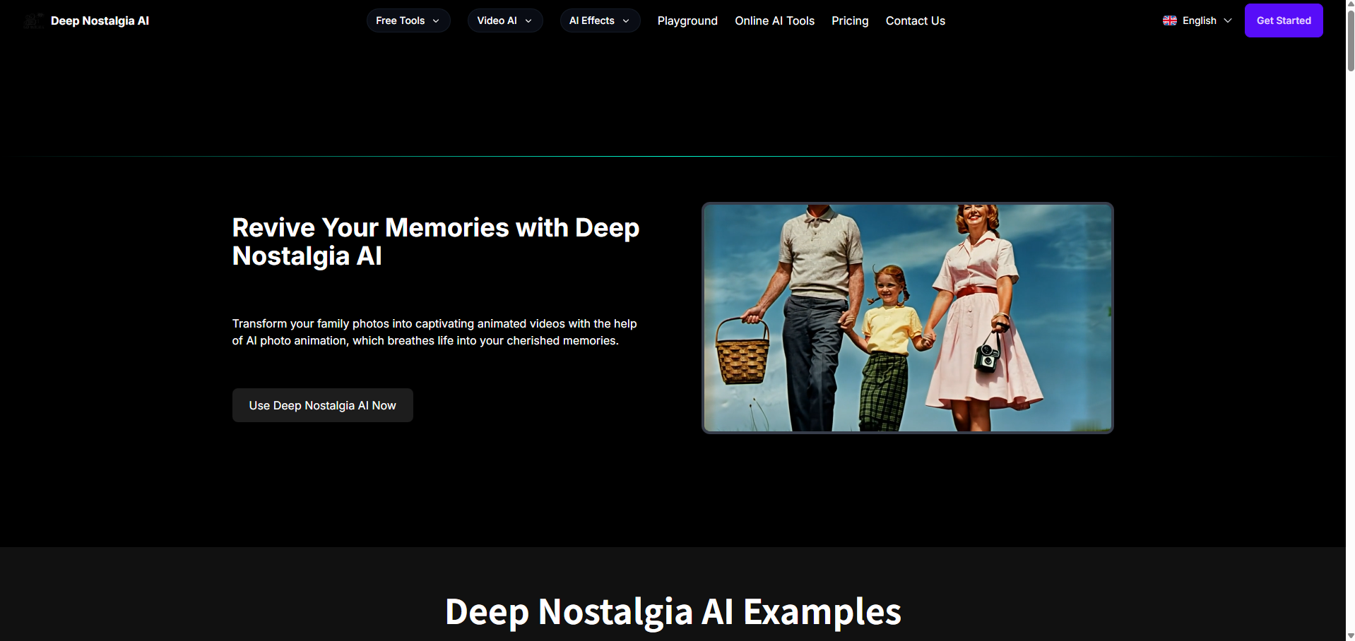 Deep Nostalgia AI gallery image
