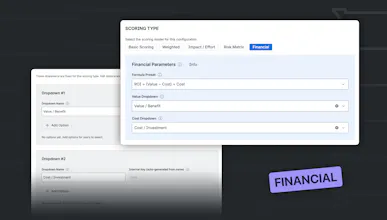 Dynamic Scoring for Jira WSJF, ROI, ICE gallery image