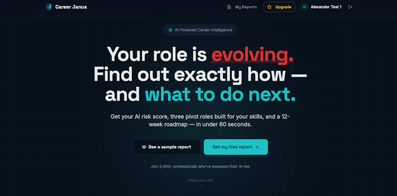 Career Janus screenshot 2