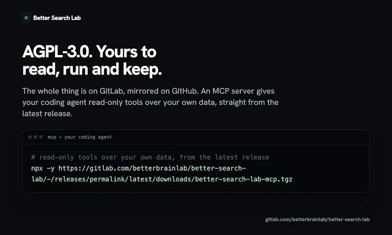 Better Search Lab screenshot 8