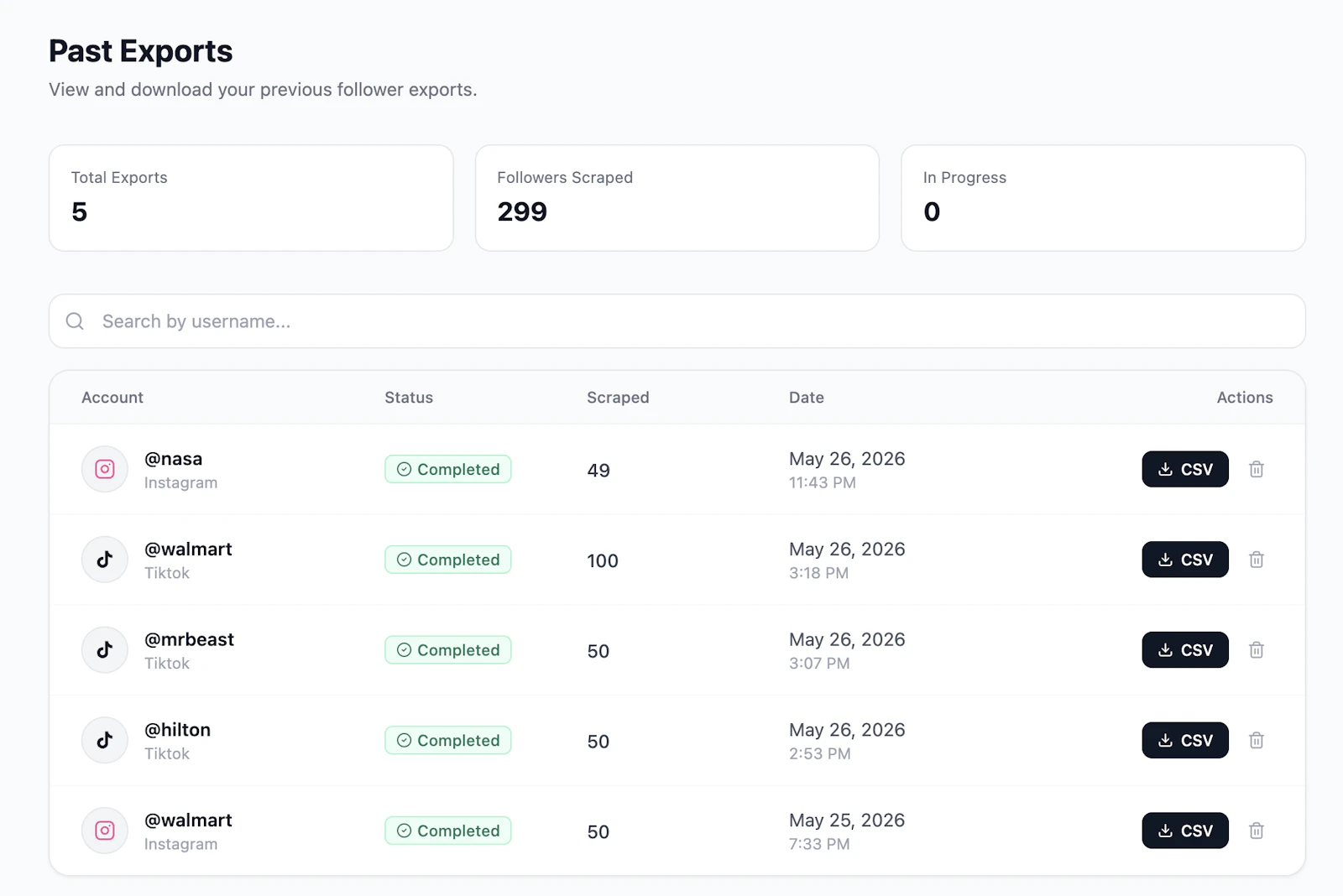 Export Company Followers to CSV screenshot 5