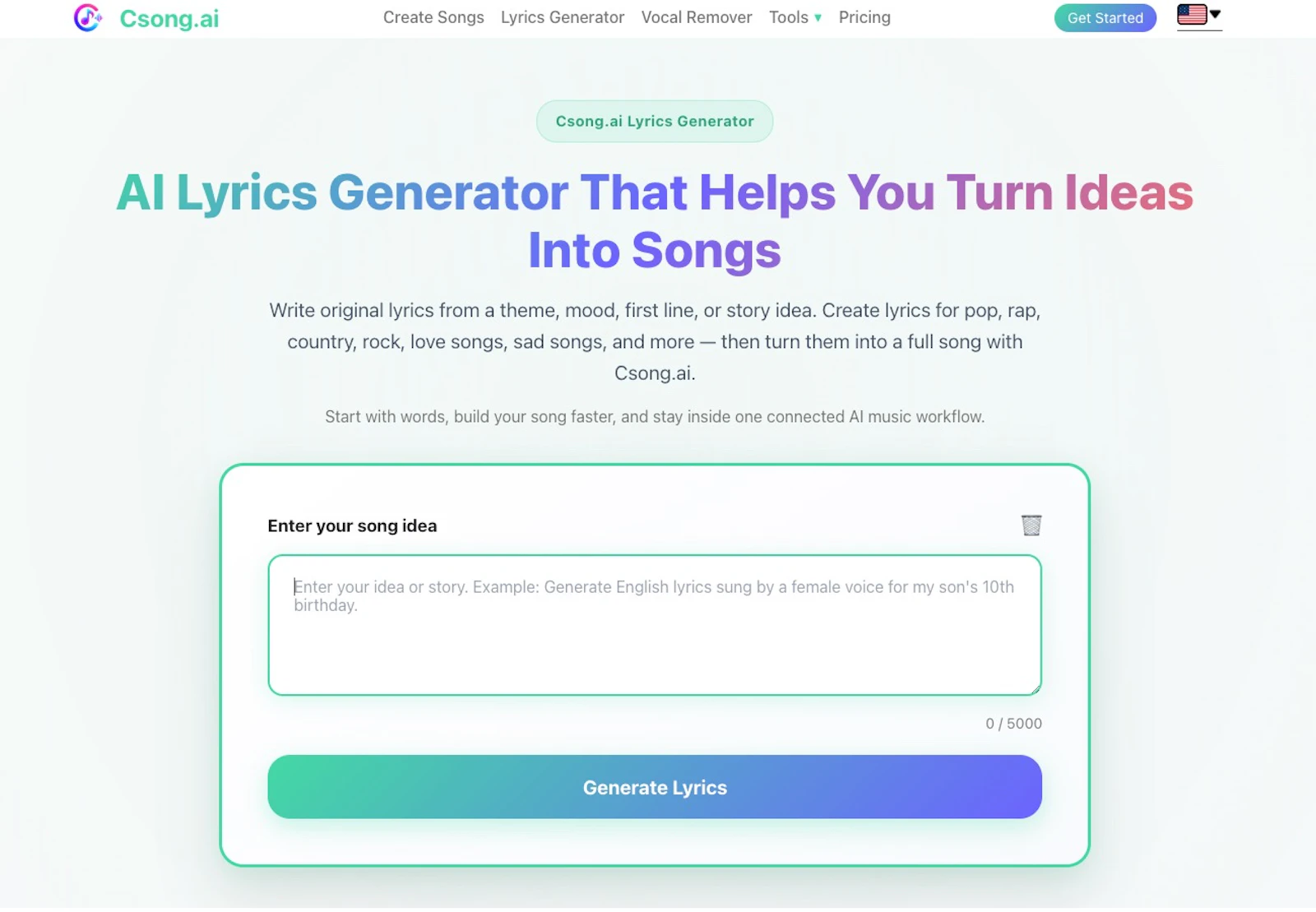 Csong.ai — Create Songs with AI screenshot 4