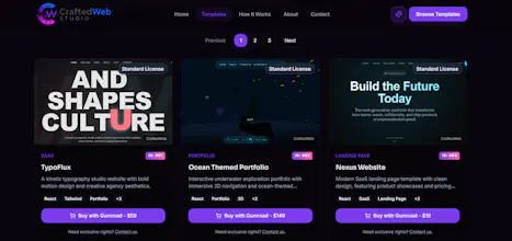 CraftedWeb Studio gallery image